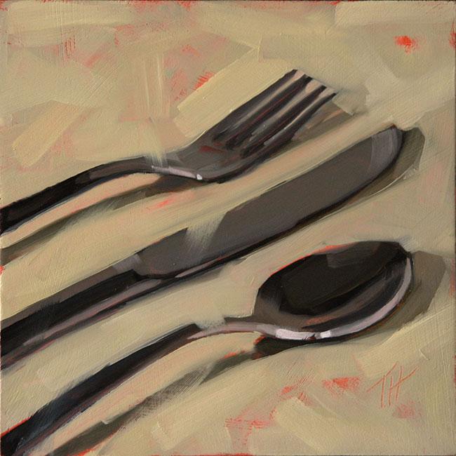 6x6 oil on panel<br>sold
