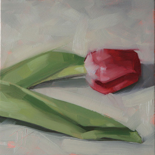 6x6 oil on panel<br>sold