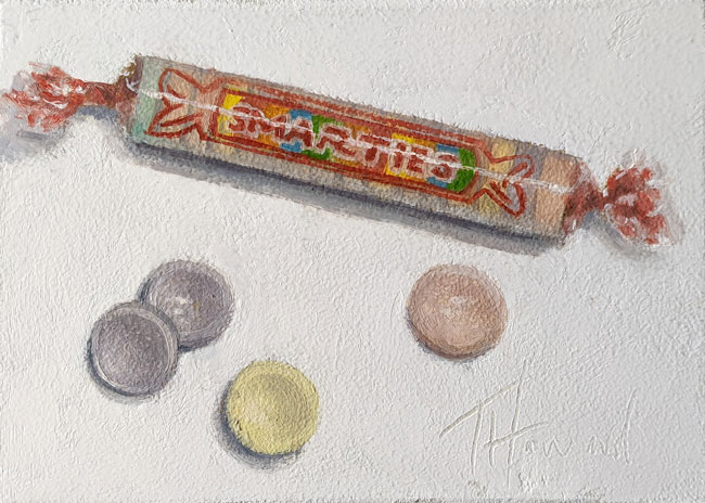 5x7 oil on panel<br>sold