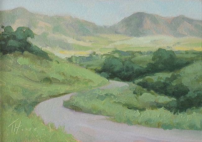 5x7 oil on panel<br>sold