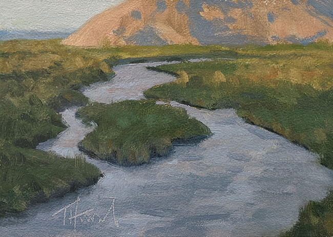 5x7 oil on panel<br>sold
