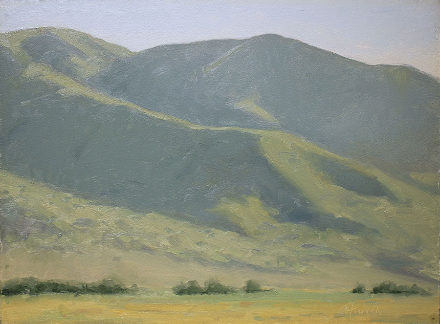 six pm<br>11x14 oil on panel<br>available
