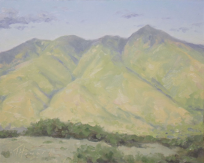 sunset hills<br>8x10 oil on panel<br>available