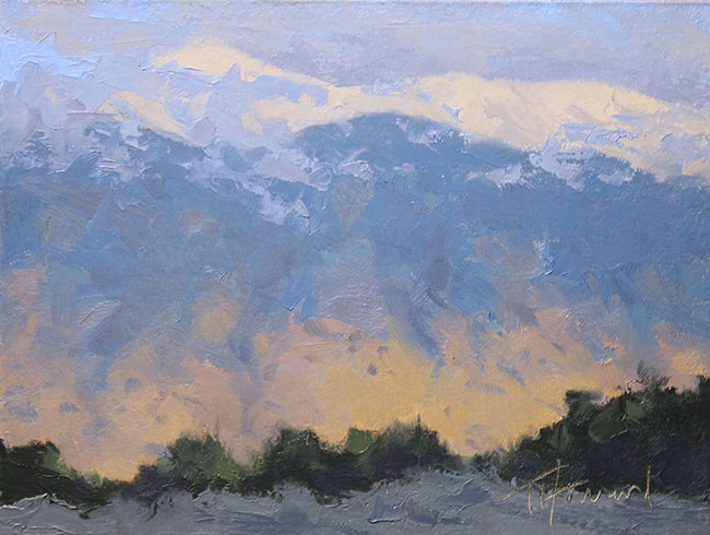 twelve hundred<br>6x8 oil on panel<br>sold