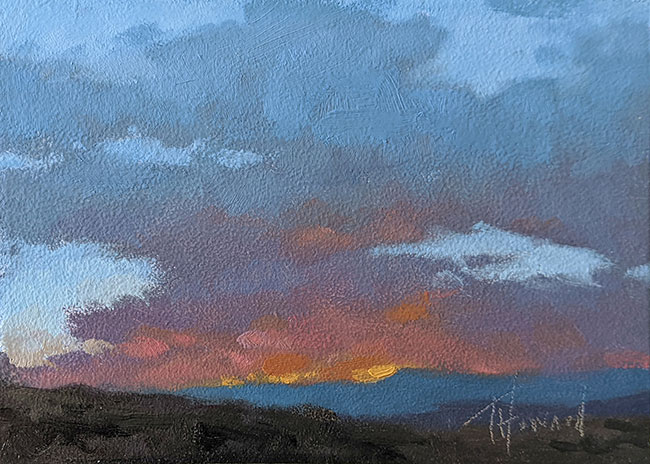 5x7 oil on panel<br>available