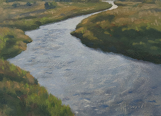 5x7 oil on panel<br>sold
